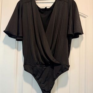 Express Black Bodysuit